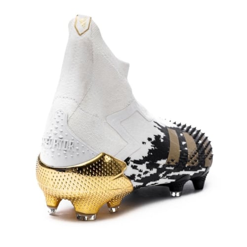 adidas Predator 20+ FG/AG Inflight - Footwear White/Gold Metallic/Core Black