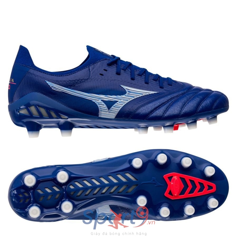 Mizuno Morelia Neo III Made in Japan FG Reach Beyond - Reflex Blue/White