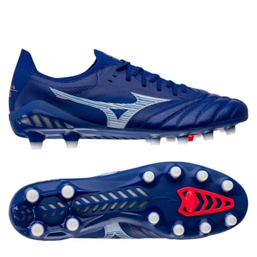 Mizuno Morelia Neo III Made in Japan FG Reach Beyond - Reflex Blue/White