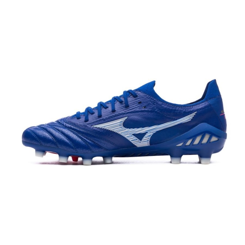 Mizuno Morelia Neo III Made in Japan FG Reach Beyond - Reflex Blue/White