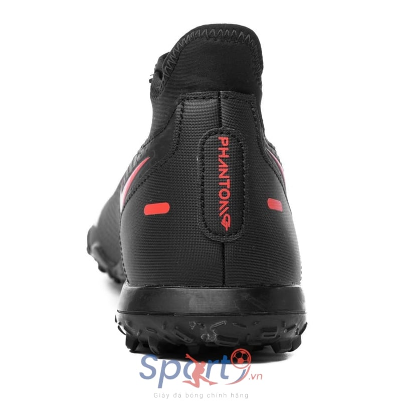 Nike Phantom GT Club DF TF Black X Chile Red - Black/Chile Red/Dark Smoke Grey