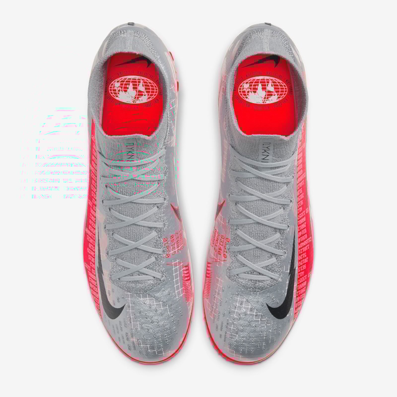 Nike Mercurial Superfly 7 Elite AT7981-906 Metallic Bomber Grey/Particle Grey/Laser Crimson/Black