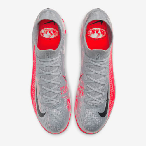 Nike Mercurial Superfly 7 Elite AT7981-906 Metallic Bomber Grey/Particle Grey/Laser Crimson/Black