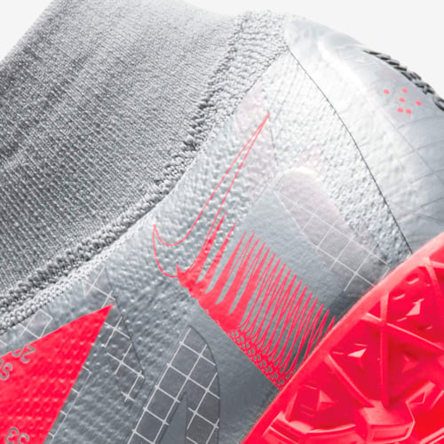 Nike Mercurial Superfly 7 Elite AT7981-906 Metallic Bomber Grey/Particle Grey/Laser Crimson/Black