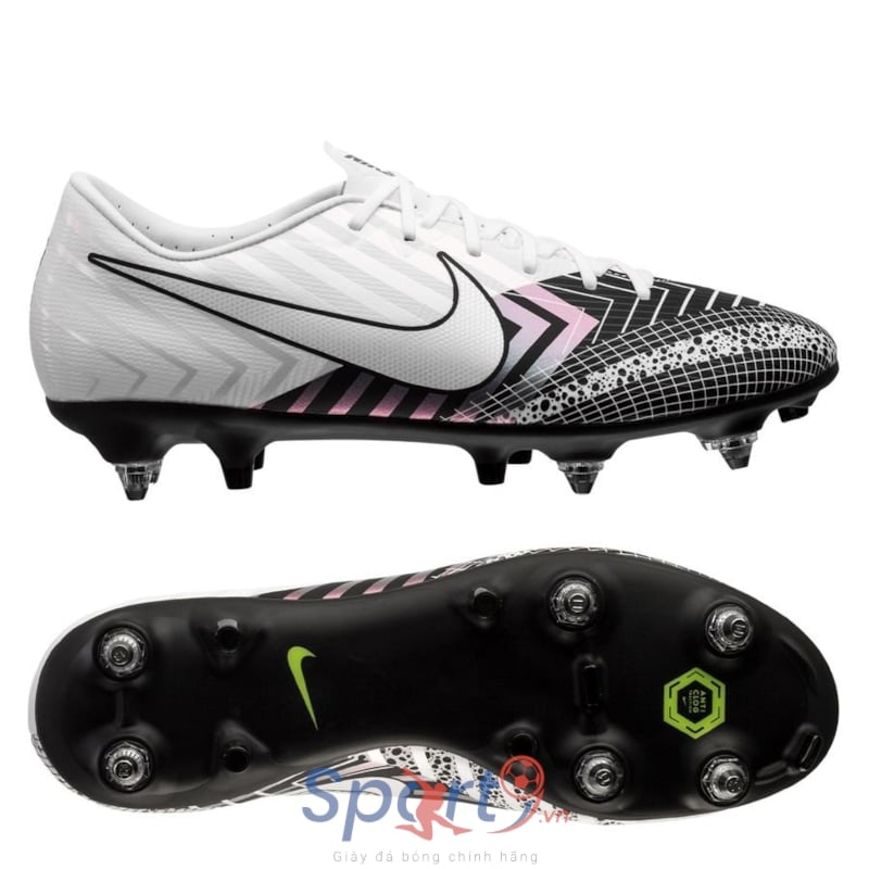 Nike Mercurial Vapor 13 Academy SG-PRO Anti-Clog Dream Speed 3 - White/Black