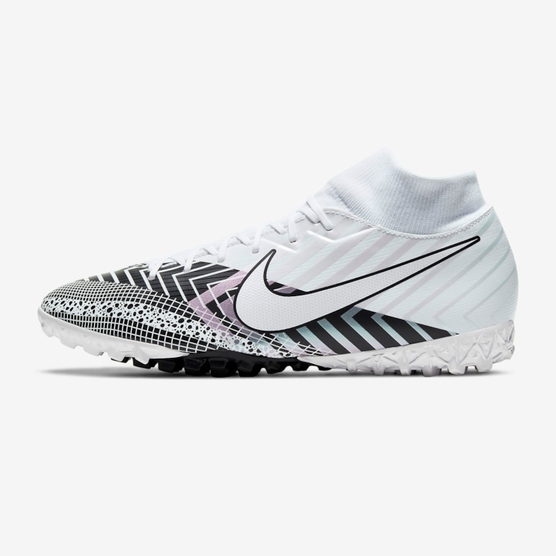 Nike Mercurial Superfly 7 Academy MDS 003 TF - White/Black/White -BQ5435-110