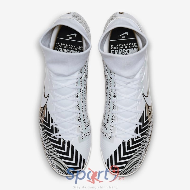 Nike Mercurial Superfly 7 Academy MDS 003 TF - White/Black/White -BQ5435-110