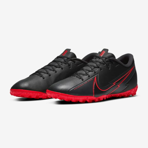 Nike Mercurial Vapor 13 Academy TF - Black/Dark Smoke Grey/Black - AT7996-060