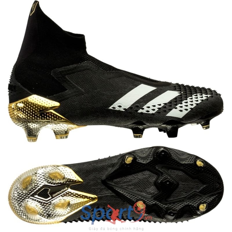 adidas Predator 20+ FG/AG Atmospheric - Core Black/Footwear White/Gold Metallic