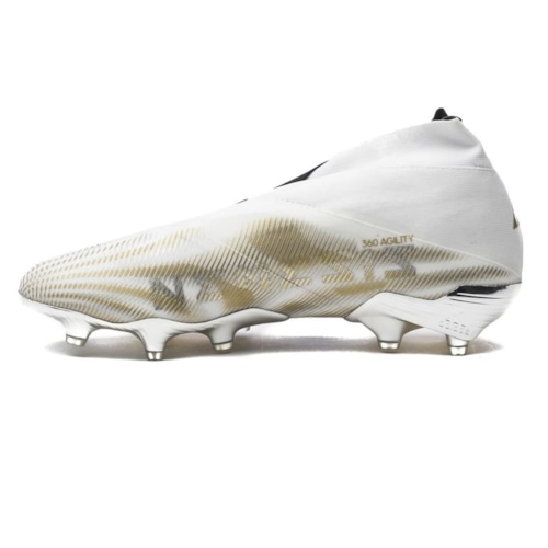 adidas Nemeziz + FG/AG Atmospheric - Footwear White/Gold Metallic/Core Black