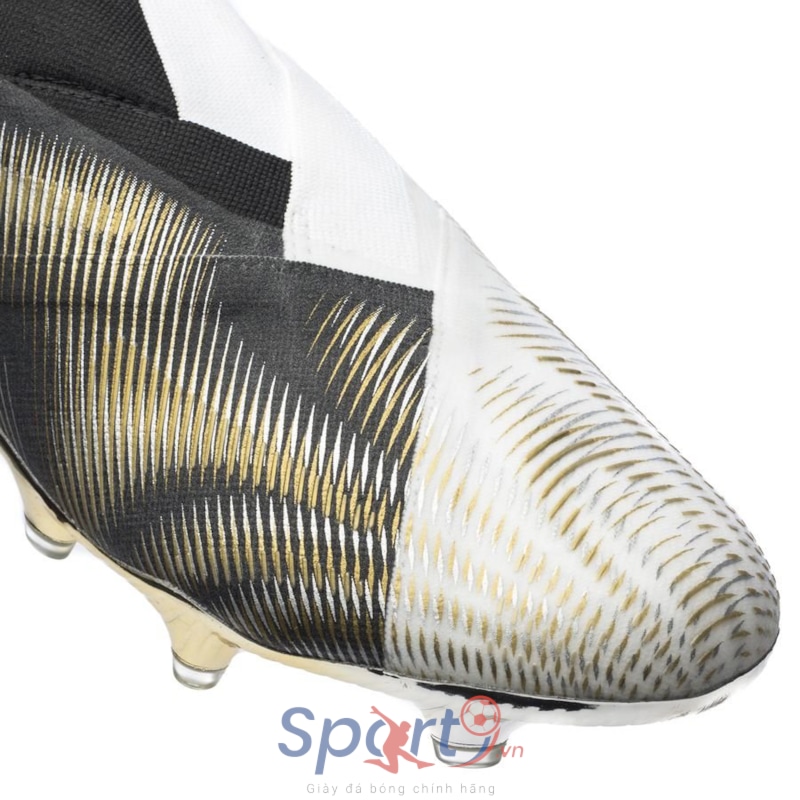 adidas Nemeziz + FG/AG Atmospheric - Footwear White/Gold Metallic/Core Black