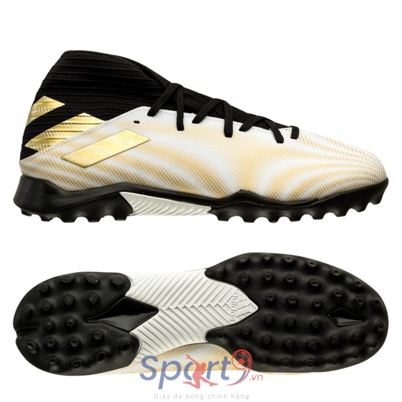 adidas Nemeziz .3 TF Atmospheric - Footwear White/Gold Metallic/Core Black