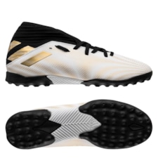 adidas Nemeziz .3 TF Atmospheric - Footwear White/Gold Metallic/Core Black Kids