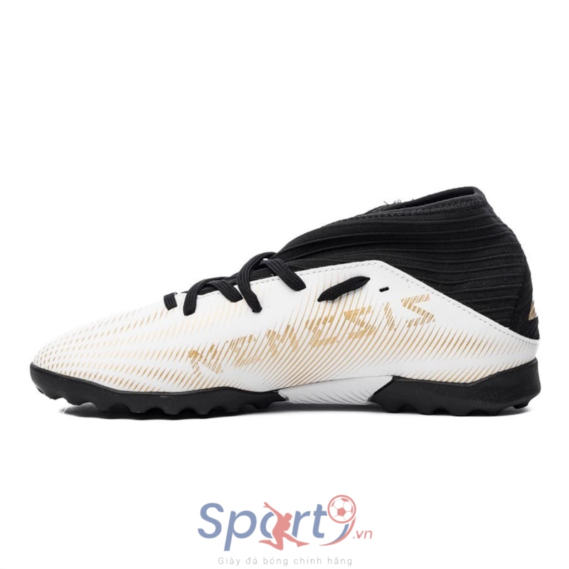 adidas Nemeziz .3 TF Atmospheric - Footwear White/Gold Metallic/Core Black Kids