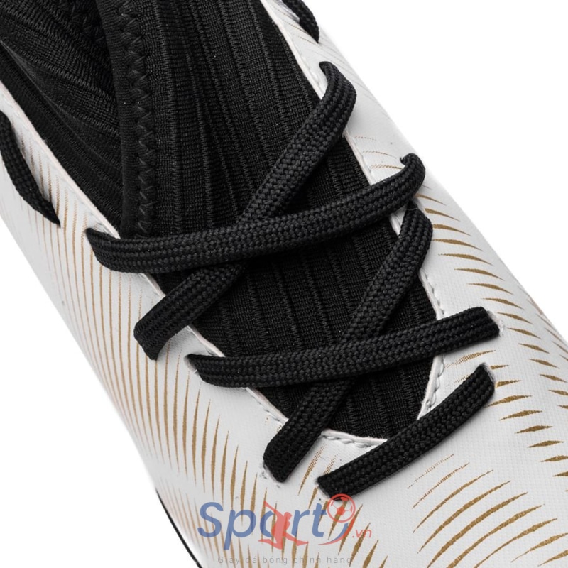 adidas Nemeziz .3 TF Atmospheric - Footwear White/Gold Metallic/Core Black Kids