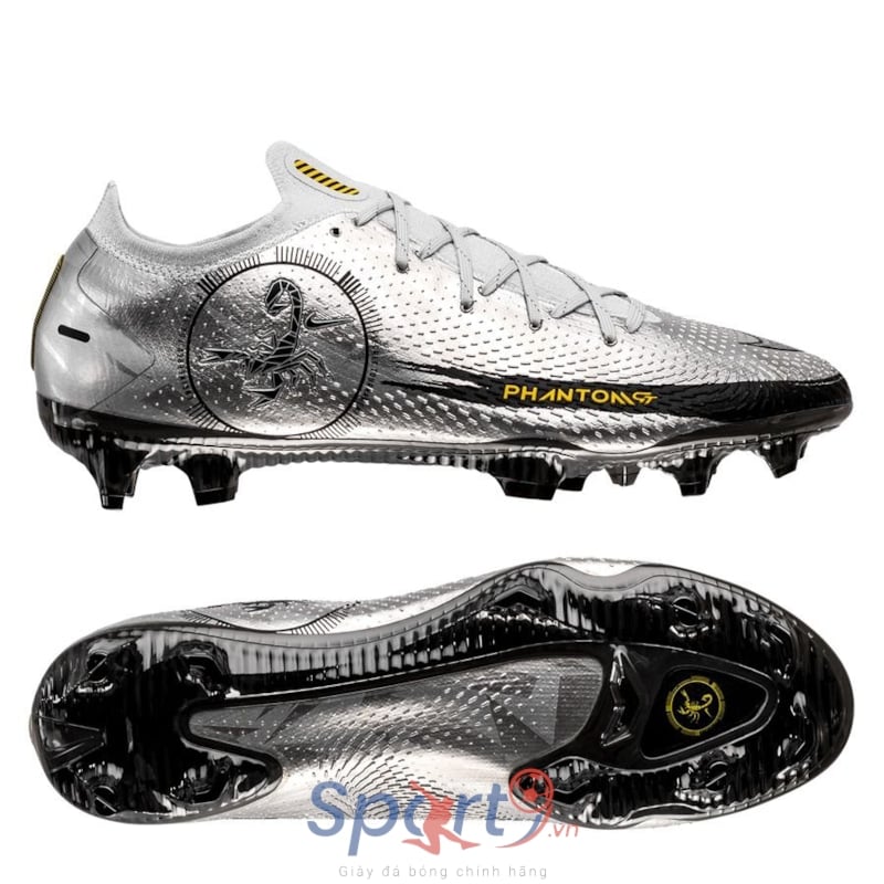 Nike Phantom GT Elite FG Scorpion - Pure Platinum/Metallic Silver/Black LIMITED EDITION