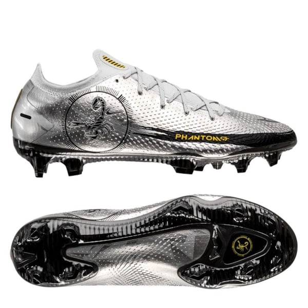 Nike Phantom GT Elite FG Scorpion - Pure Platinum/Metallic Silver/Black LIMITED EDITION