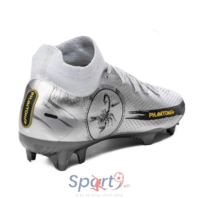 Nike Phantom GT Elite DF FG Scorpion - Pure Platinum/Metallic Silver/Black LIMITED EDITION