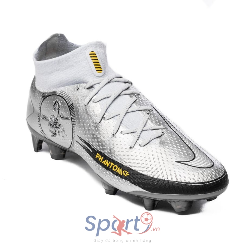 Nike Phantom GT Elite DF FG Scorpion - Pure Platinum/Metallic Silver/Black LIMITED EDITION