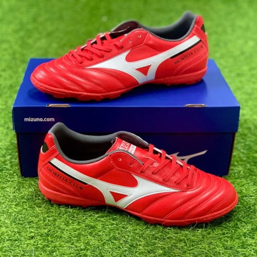 Mizuno Morelia II Club As - P1GD201660 Màu Đỏ Trắng	