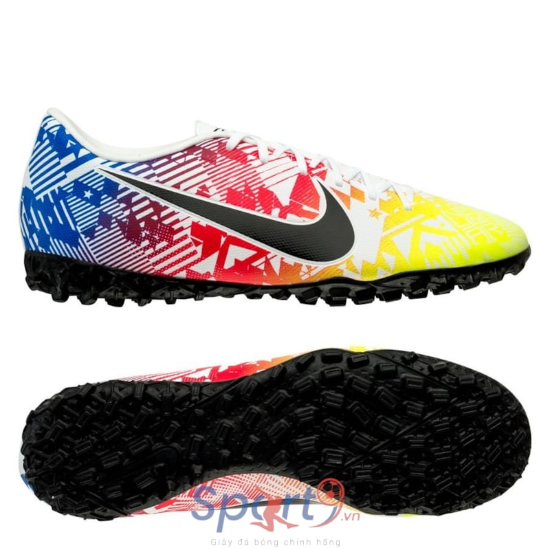Nike Mercurial Vapor 13 Academy TF NJR Jogo Prismatico Mau Vang Xanh Sport9 Vi t Nam