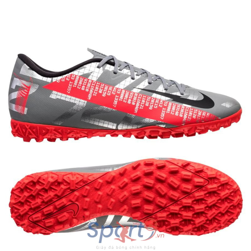 Nike Mercurial Vapor 13 Academy TF Neighbourhood pack - AT7996-906 - Màu Đỏ/Bạc Xám