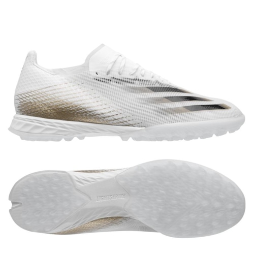 adidas X Ghosted.1 TF EG8173 Inflight - Cloud White/Met.Gold Melange/Core Black