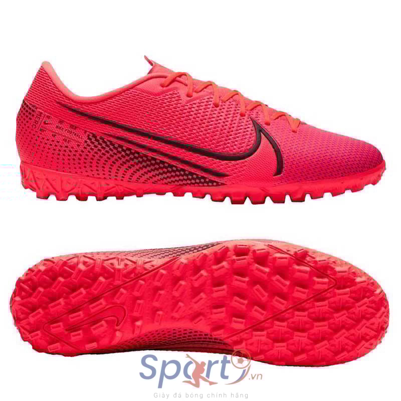 nike Mercurial Vapor 13 Academy TF AT7996-606 Laser Crimson/Black	