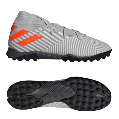 adidas Nemeziz 19.3 TF - Grey/Solar Orange/Chalk	