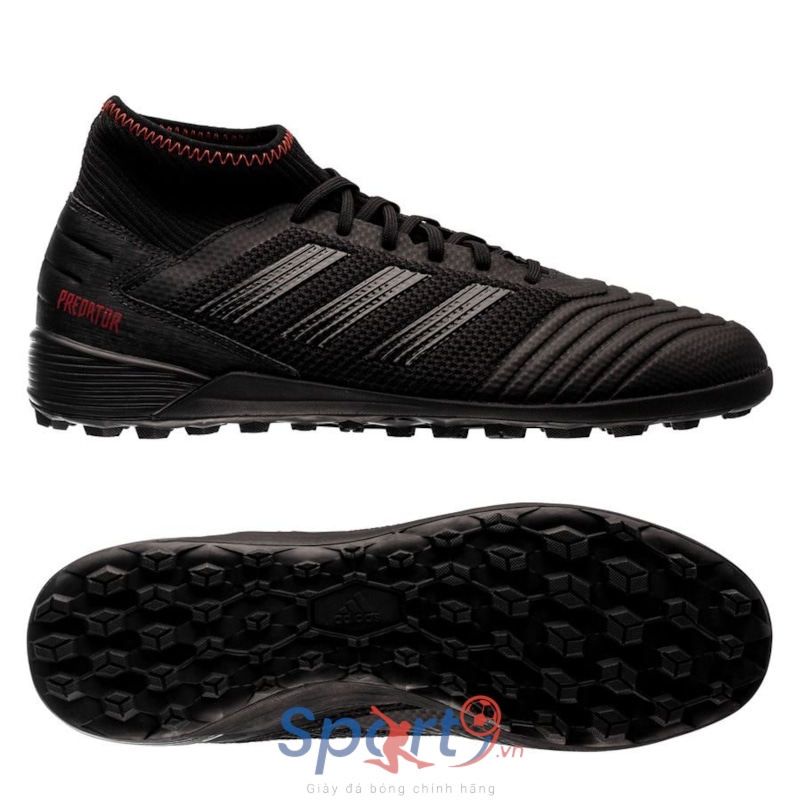 adidas PREDATOR TANGO 19.3 CORE BLACK / CORE BLACK / ACTIVE RED	