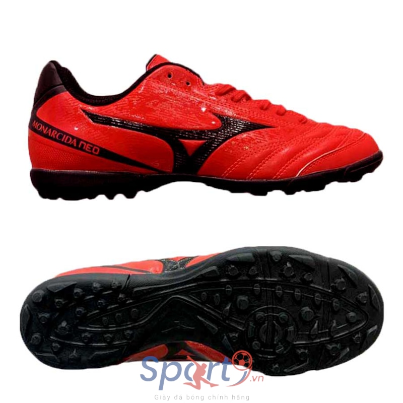 Mizuno Monarcida Neo Sala Select TF Q1GB201260 Màu Đỏ Đen