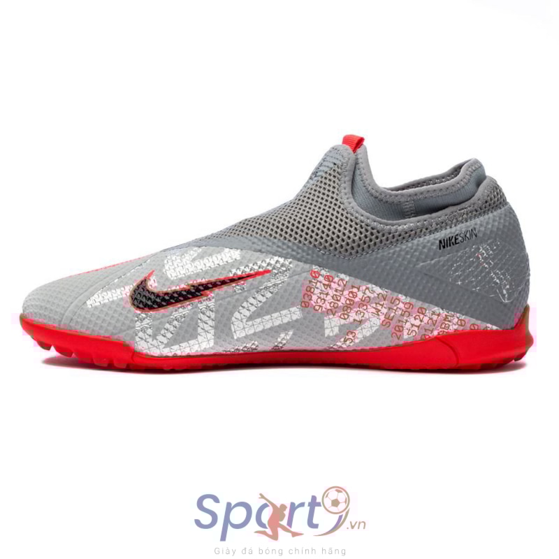 Nike Phantom VSN 2 Academy TF Neighbourhood - CD4172-906 - Metallic Bomber Grey/Black/Particle Grey