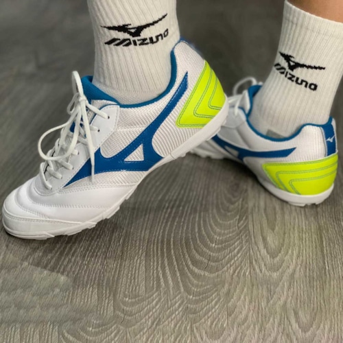 Mizuno Mrl Sala Club Q1GB200341 Trắng Xanh Vàng	