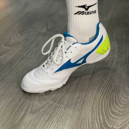 Mizuno Mrl Sala Club Q1GB200341 Trắng Xanh Vàng	