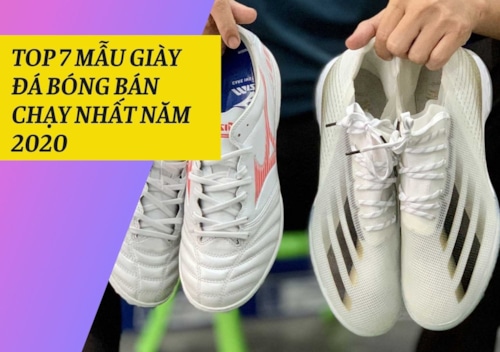 Review 7 mẫu giày đá bóng sân cỏ nhân tạo bán chạy nhất năm 2020