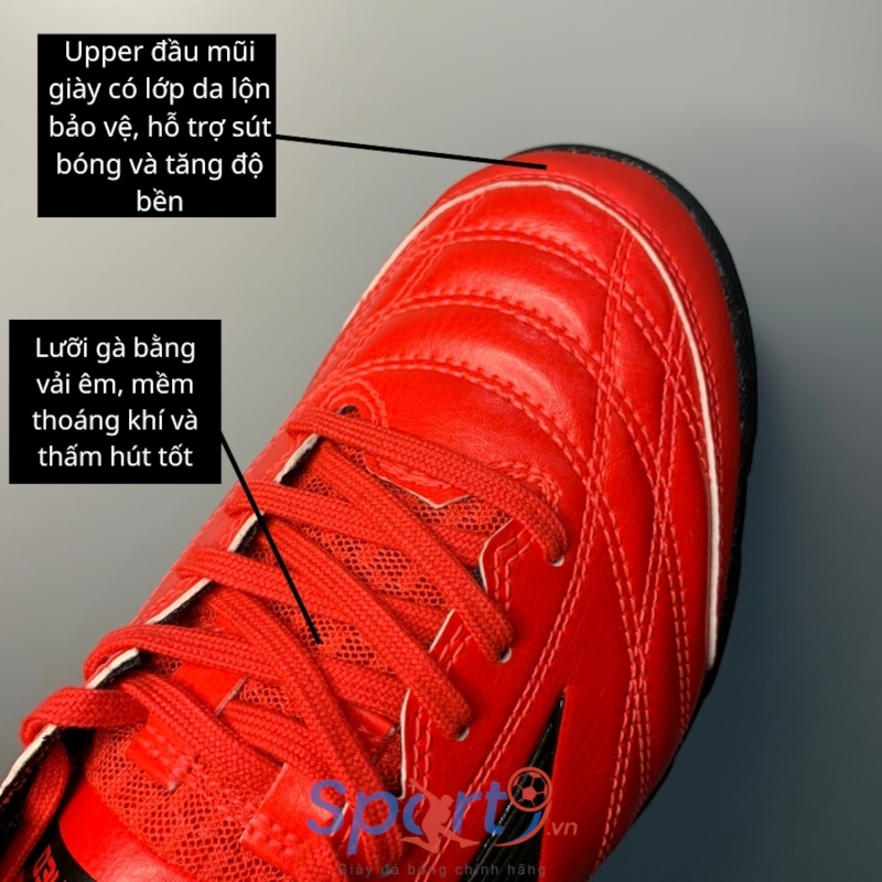 Mizuno Monarcida Neo Sala Select TF Q1GB201260 Màu Đỏ Đen