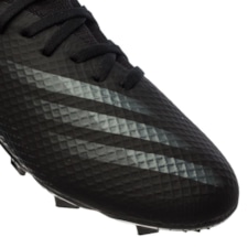 adidas X Ghosted .3 FG/AG Superstealth - Core Black/Grey Six Kids