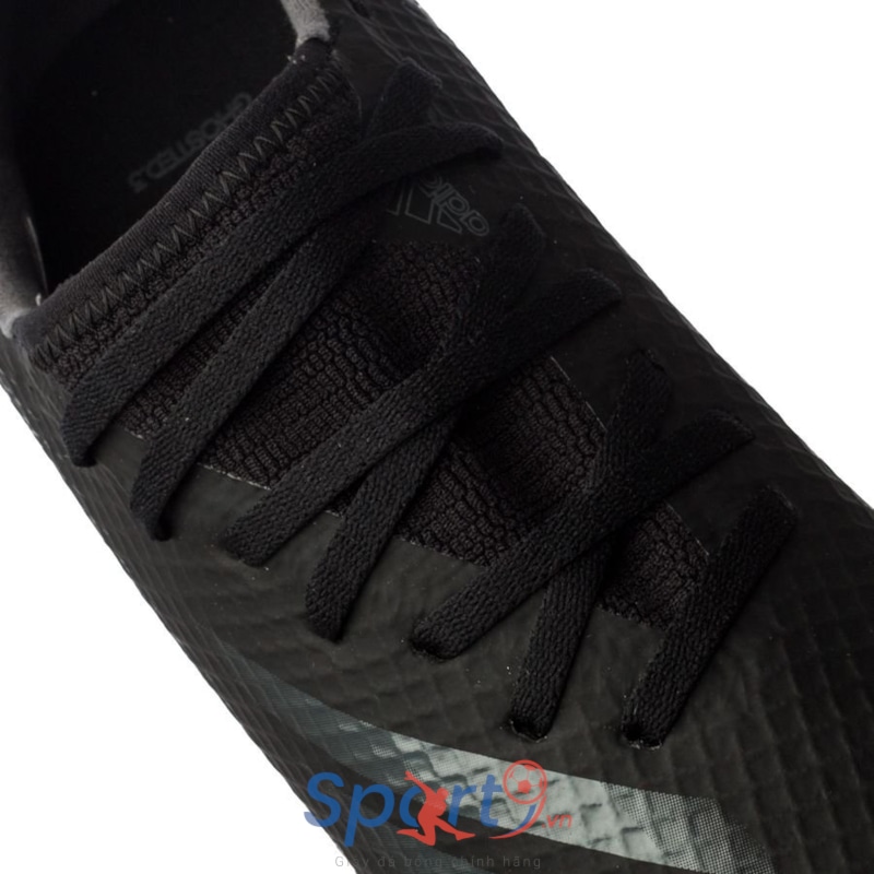 adidas X Ghosted .3 FG/AG Superstealth - Core Black/Grey Six Kids