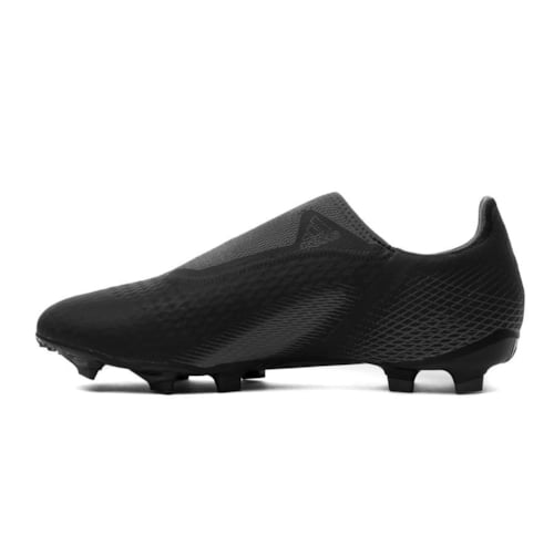 adidas X Ghosted .3 Laceless FG/AG Superstealth - Core Black/Grey Six