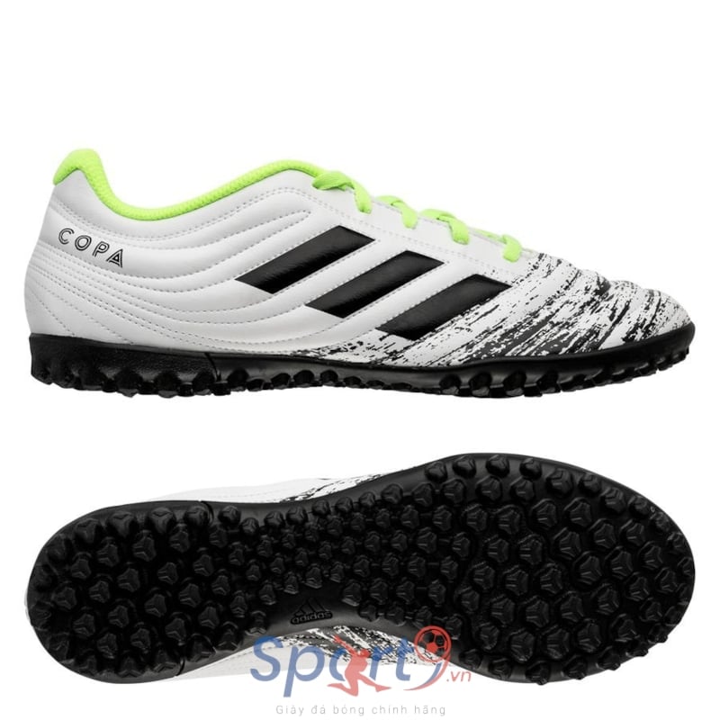 adidas Copa 20.4 TF Uniforia - Màu Trắng/Đen/Xanh