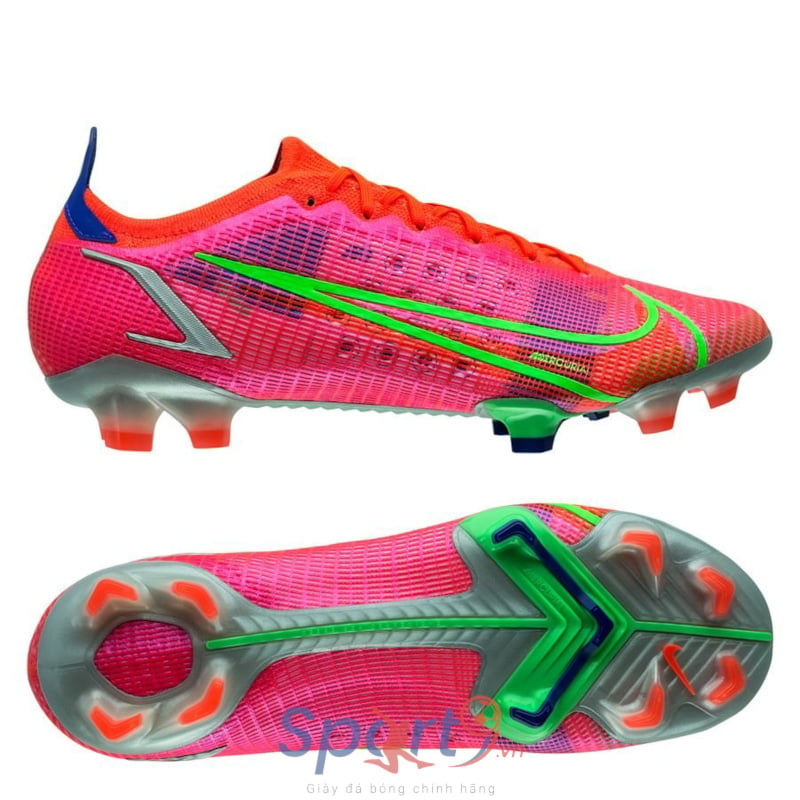 Nike Mercurial Vapor 14 Elite FG Spectrum - Bright Crimson/Metallic Silver