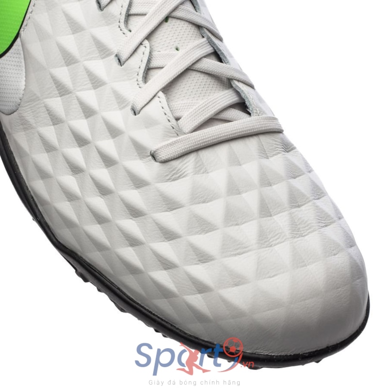 Nike Tiempo Legend 8 Academy TF Spectrum - Trắng/Xanh Lá