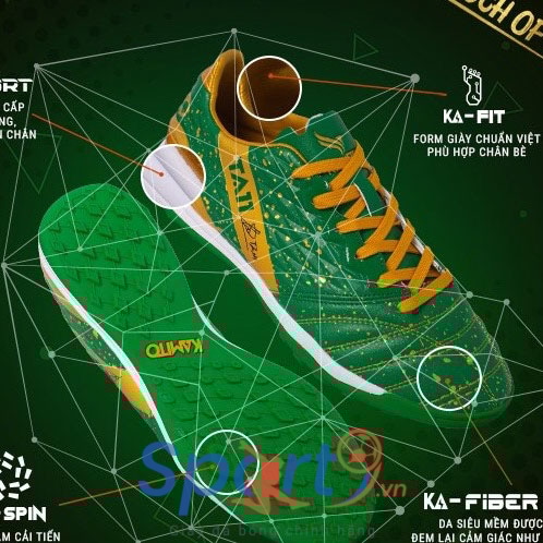 Kamito TA11 Màu Xanh Lá