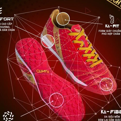 Kamito TA11 Màu Đỏ