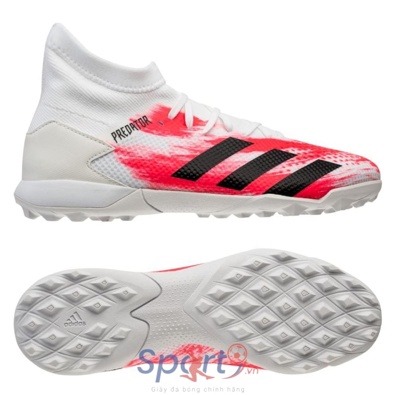 adidas Predator 20.3 TF EG0913 Cloud White/Core Black/Pop	