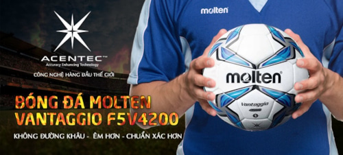 Những công nghệ được sử dụng trên quả bóng đá Molten