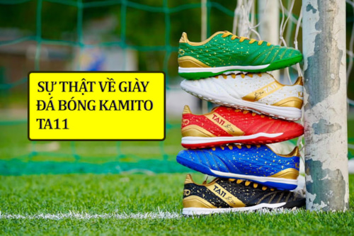 Sự thật về giày bóng đá kamito TA11