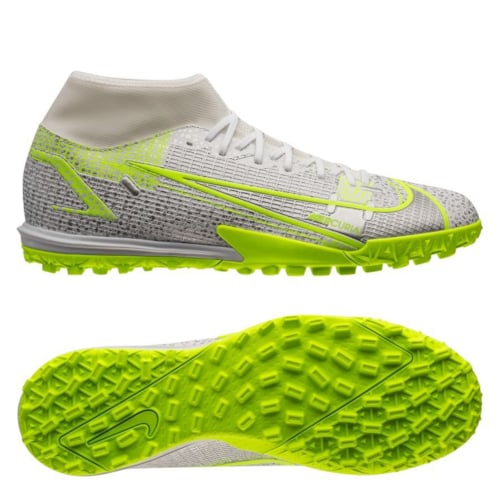 Nike Mercurial Superfly 8 Academy TF Silver Safari - Bạc/Xanh Lá - CV0953-107