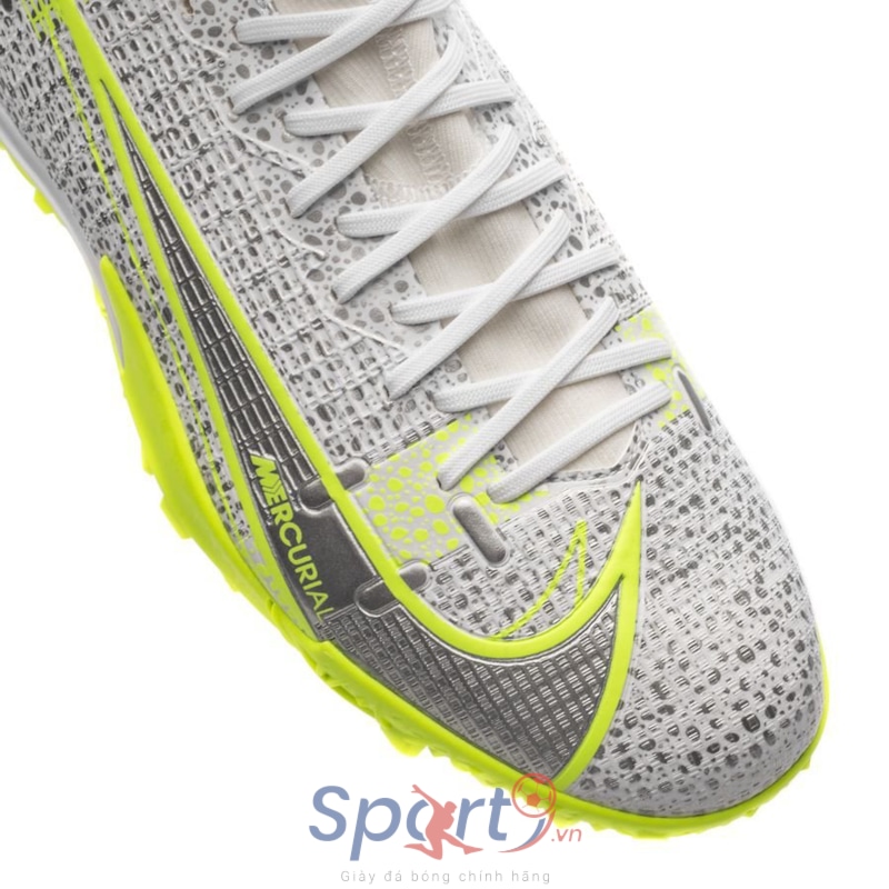 Nike Mercurial Superfly 8 Academy TF Silver Safari - Bạc/Xanh Lá - CV0953-107