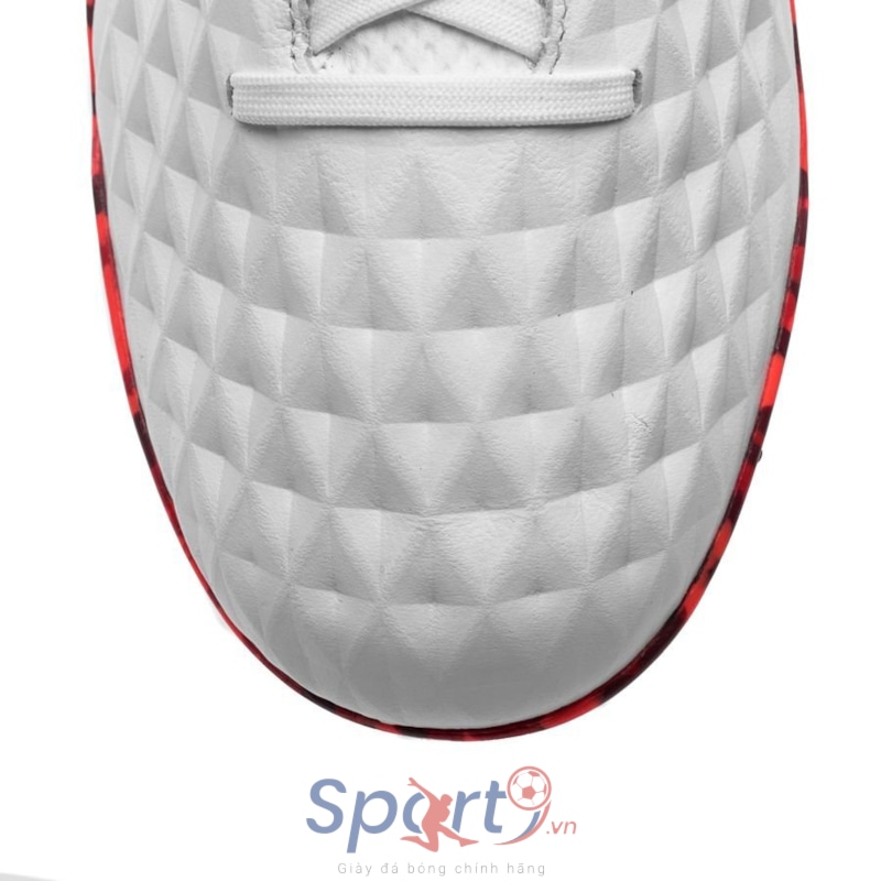 Nike Tiempo Legend 8 Pro TF Platinum - Trắng/Đỏ - AT6136-106